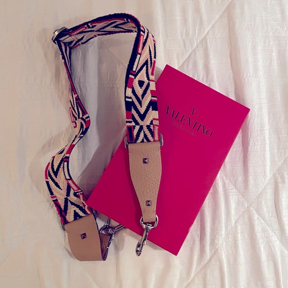 Valentino Rockstud Guitar Strap for Handbag - Picture 4 of 8